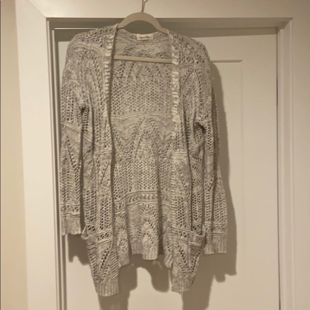 Grace and lace oversize vintage cardigan